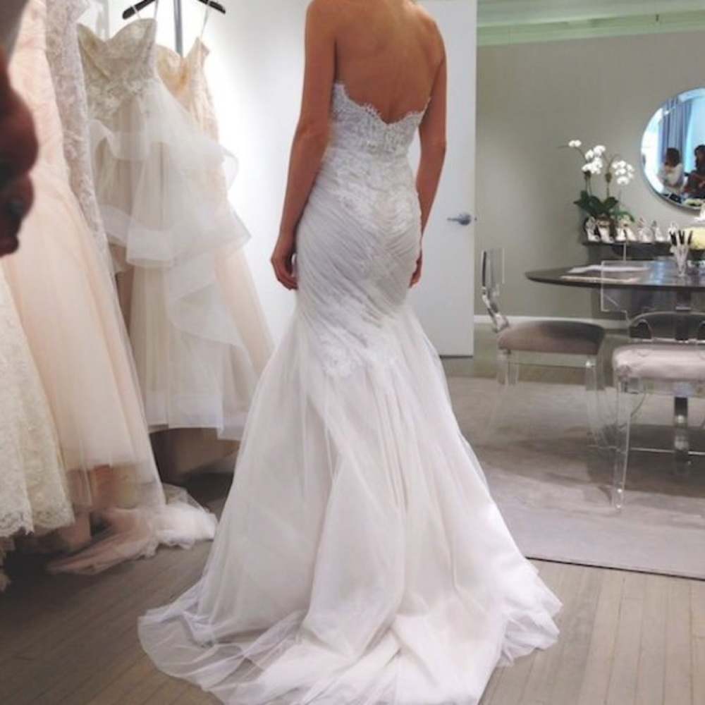 Monique L’Huillier Bliss 1516 in latte